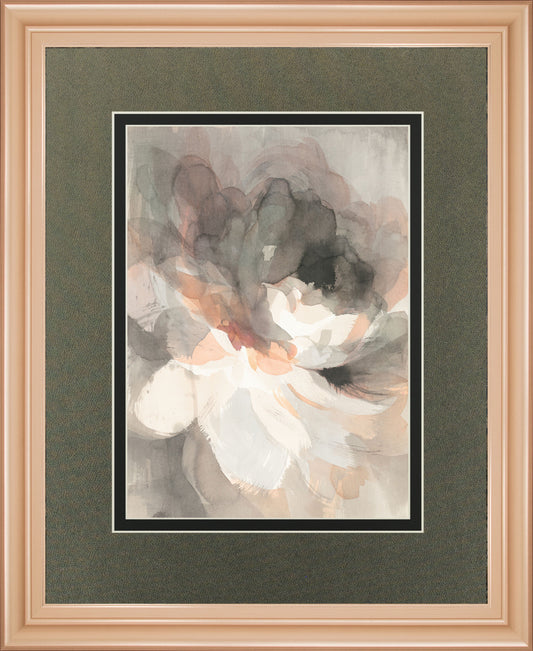 Abstract Peony By Danhui Nai - Green Classy Art