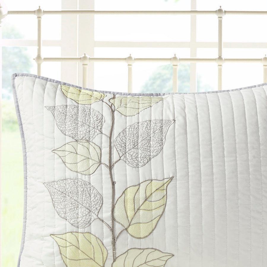 Caelie King/California King 6 Piece Reversible Coverlet Set Yellow Olliix.com