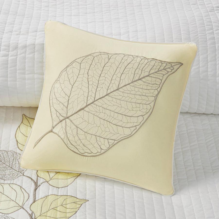 Caelie King/California King 6 Piece Reversible Coverlet Set Yellow Olliix.com