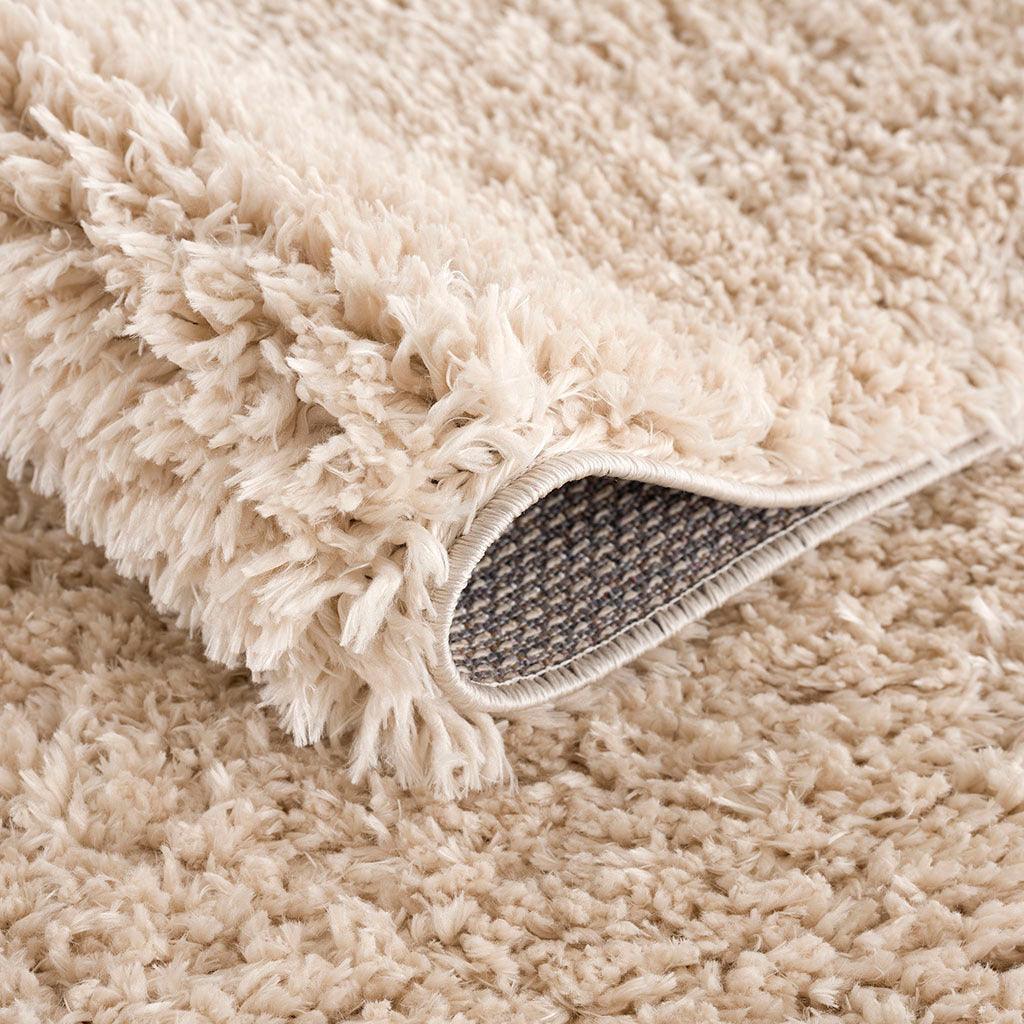 Camdyn 6x9 Shag Area Rug Cream Olliix.com