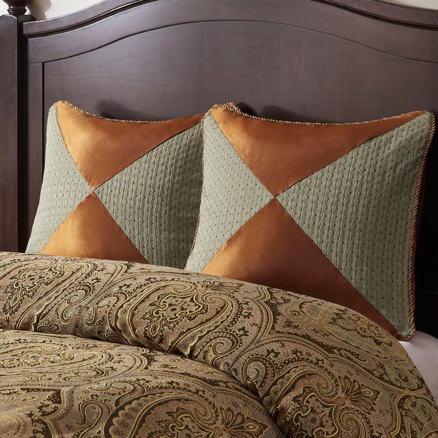 Canovia Classic Springs Jacquard Comforter Set Multi King Olliix.com