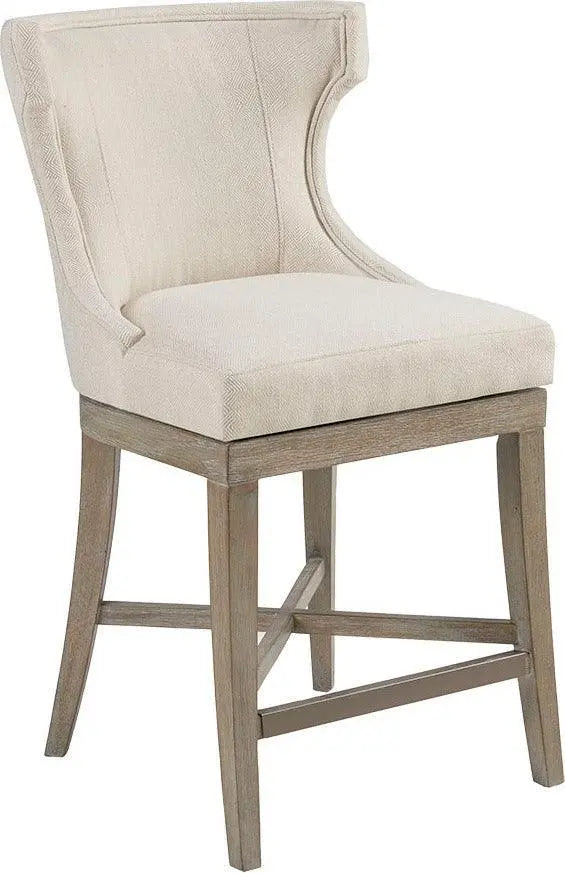 Carson Counter Stool With Swivel Seat Cream Olliix.com