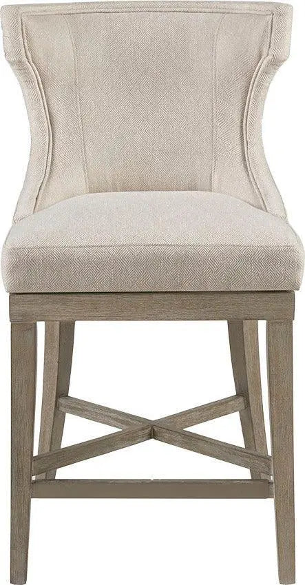 Carson Counter Stool With Swivel Seat Cream Olliix.com