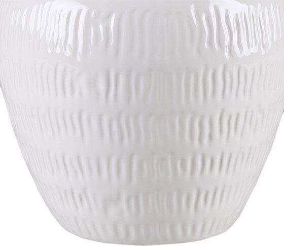 Celine Ceramic Vase 26" Table Lamp White Olliix.com