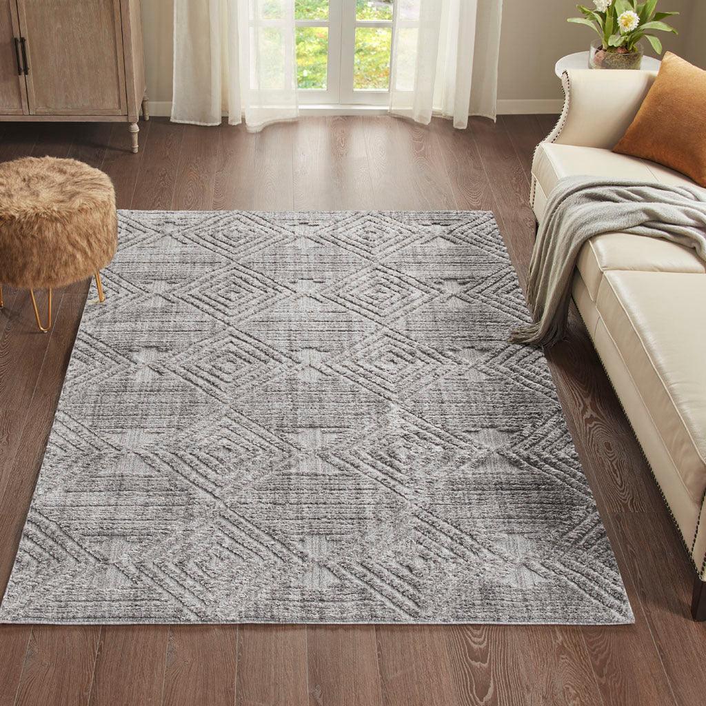 Charlotte 8x10 Area Rug Gray Olliix.com