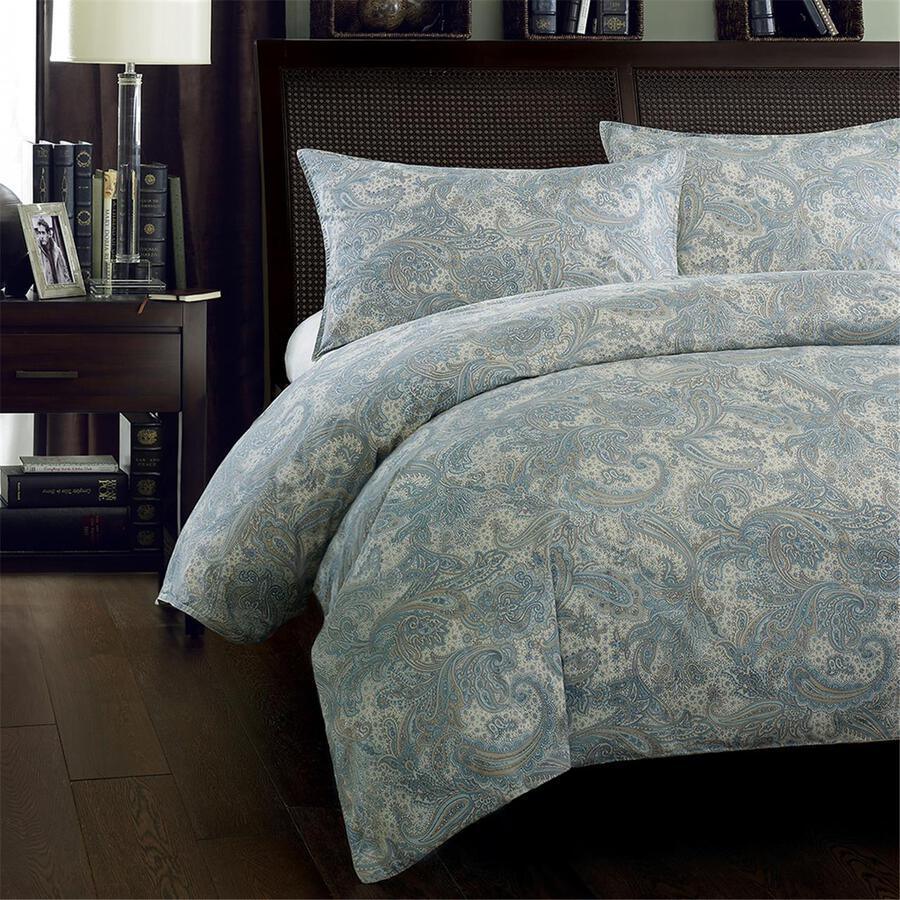 Chelsea Full/Queen 3 Piece Duvet Cover Set Blue Olliix.com