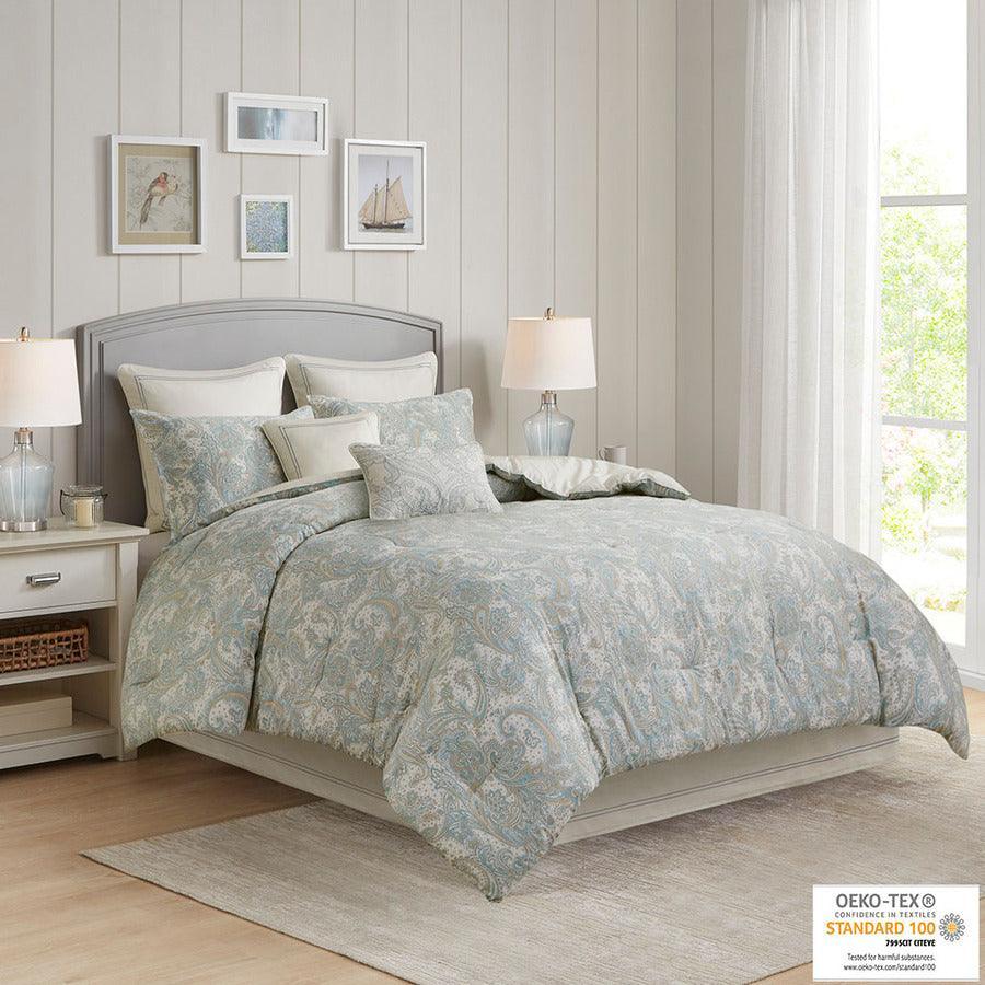 Chelsea Queen Comforter Set Multicolor Olliix.com