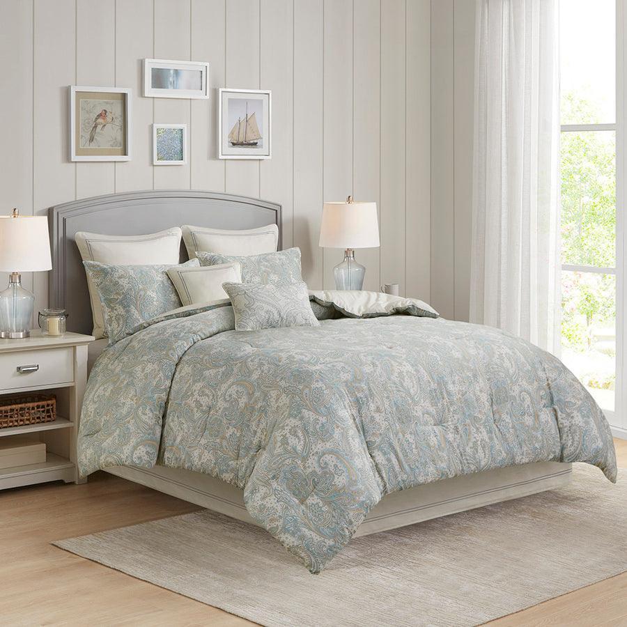 Chelsea Queen Comforter Set Multicolor Olliix.com