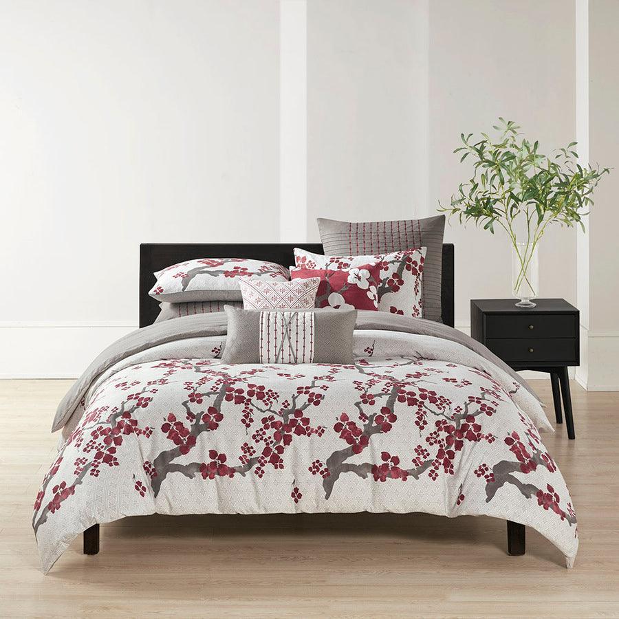 Cherry Global Inspired Blossom Duvet Cover Mini Set King Multi Olliix.com