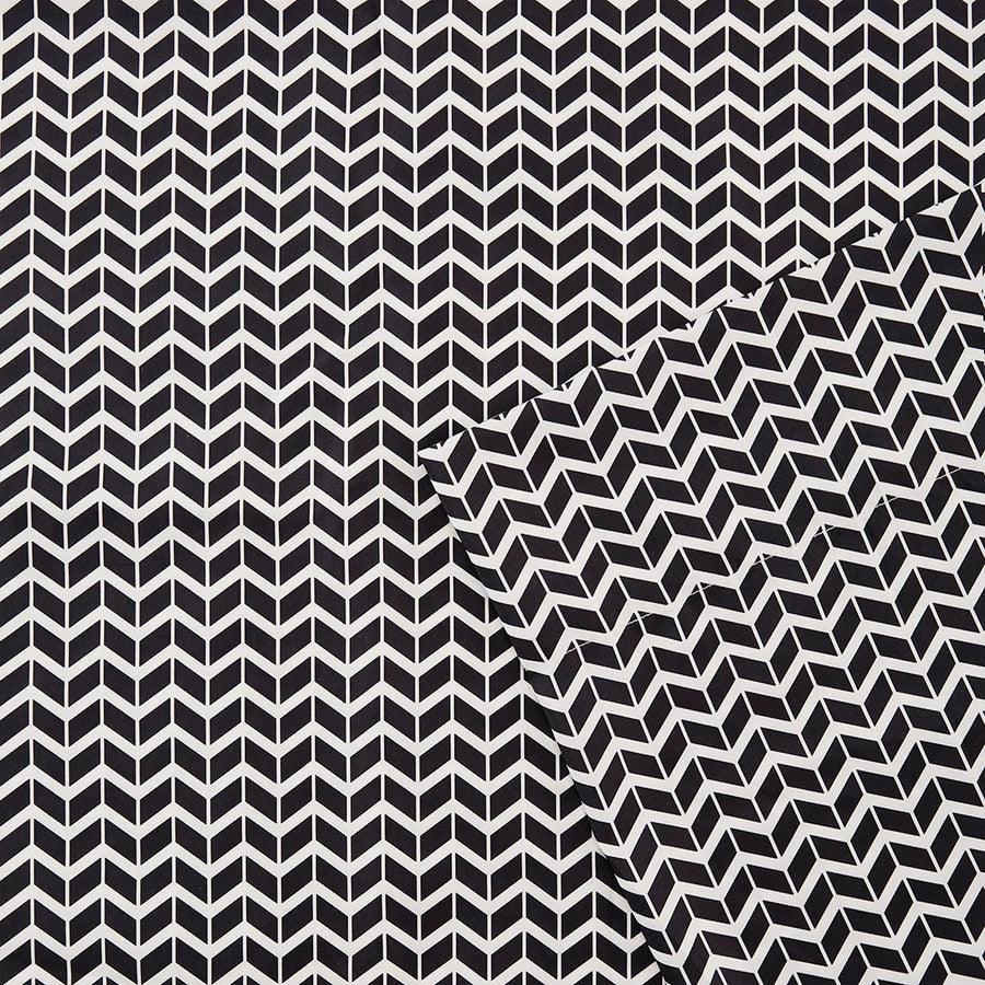 Chevron Printed Microfiber Sheet Set Twin Gray Olliix.com