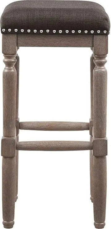 Cirque Bar Stool Set of 2 Gray Olliix.com