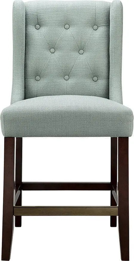 Cleo Counter Stool Blue Olliix.com