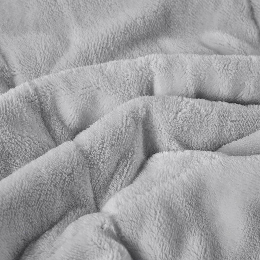 Coleman Casual Reversible Down Alternative Blanket Full/Queen Gray Olliix.com