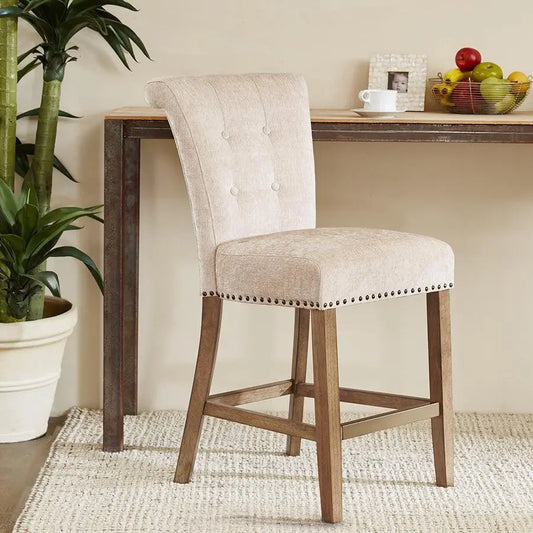 Colfax Counter Stool Cream Olliix.com