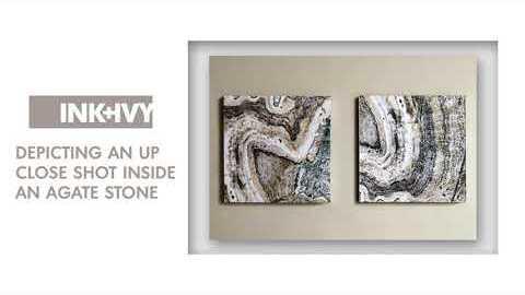 Cool Stone Glass Coat 2 Piece Set Multicolor Olliix.com