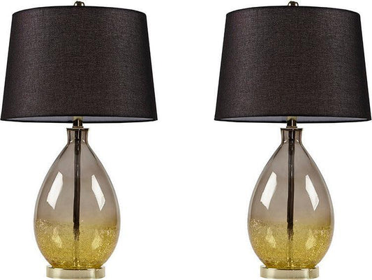 Cortina Table Lamp Blue (Set of 2) Olliix.com