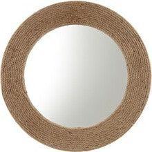 Cove Round Jute Mirror Natural Olliix.com