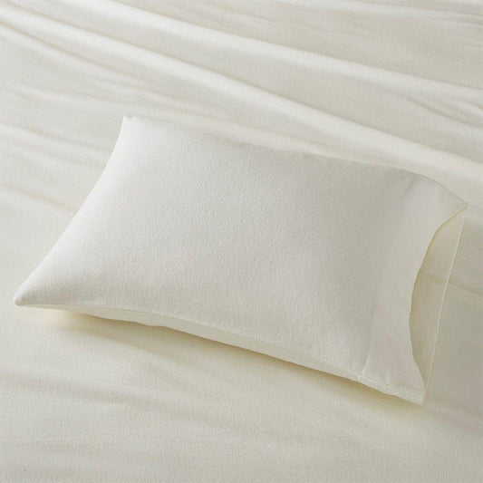 Cozy Cotton Flannel Full Printed Sheet Set Ivory Olliix.com