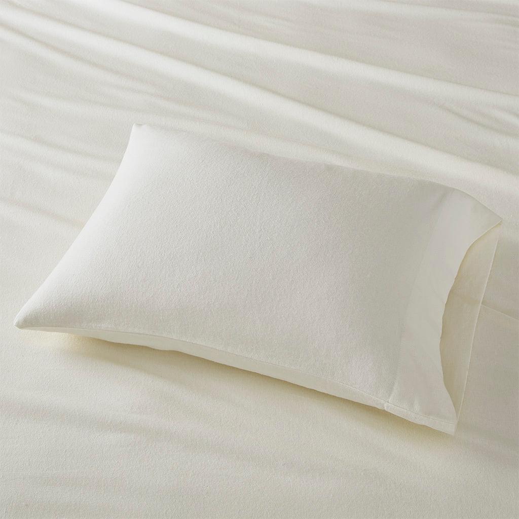 Cozy Flannel California King Sheet Set Ivory Olliix.com