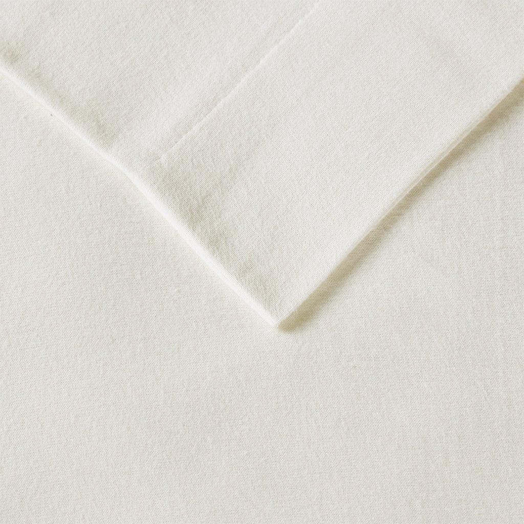 Cozy Flannel California King Sheet Set Ivory Olliix.com