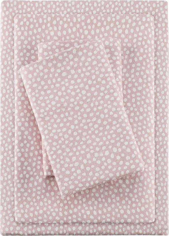 Cozy Flannel King Sheet Set Blush Olliix.com