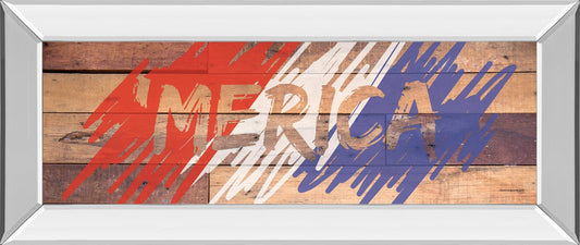 Merica By Front Porch Pickins - Red Classy Art