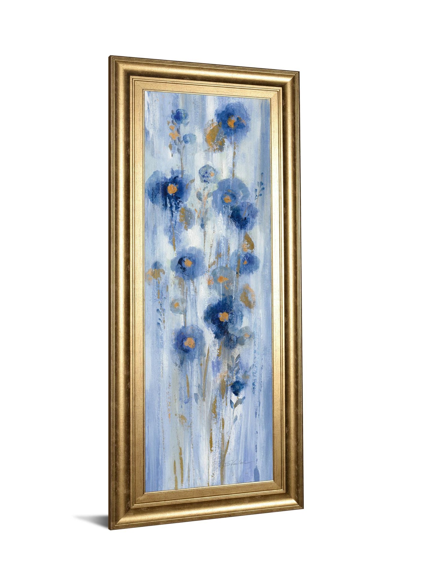 Seaside Flowers I By Silvia Vassileva - Blue Classy Art