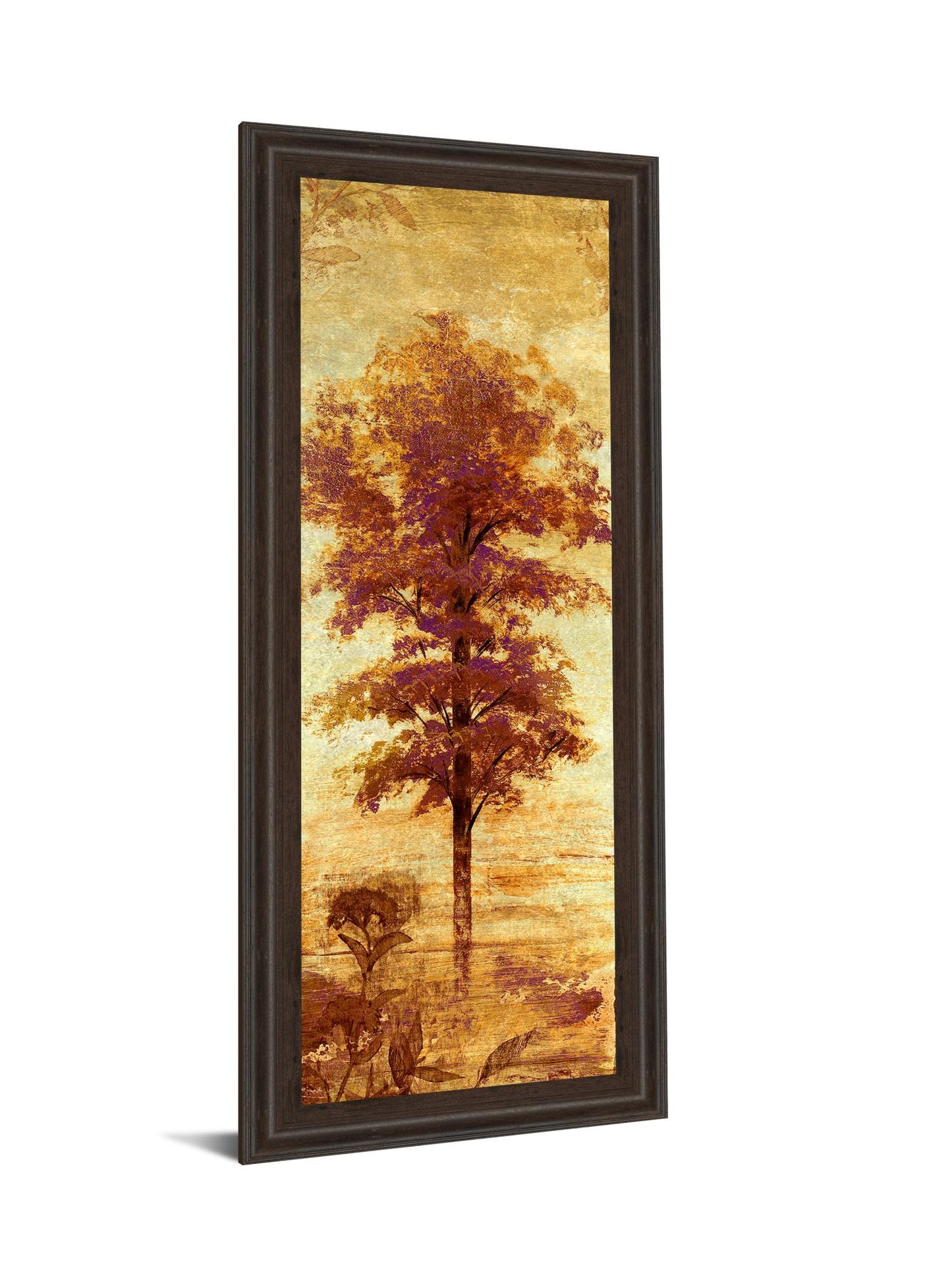 Early Autumn Chill I By Micheal Marcon - Framed Print Wall Art - Dark Brown Classy Art