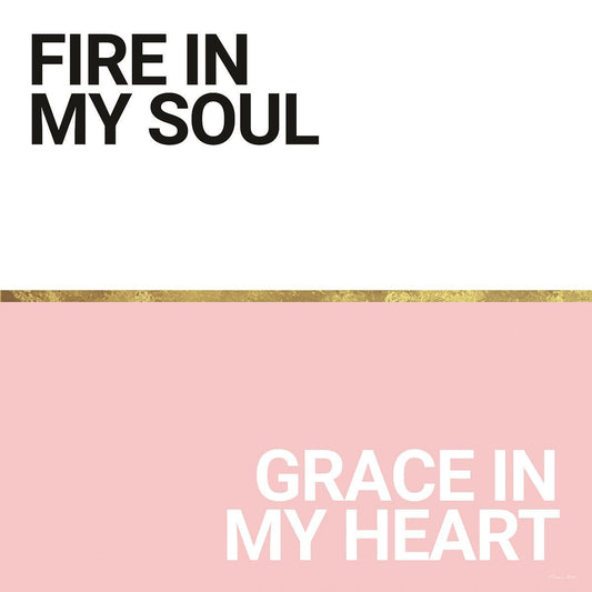Fire & Grace By Susan Ball - Pink Classy Art