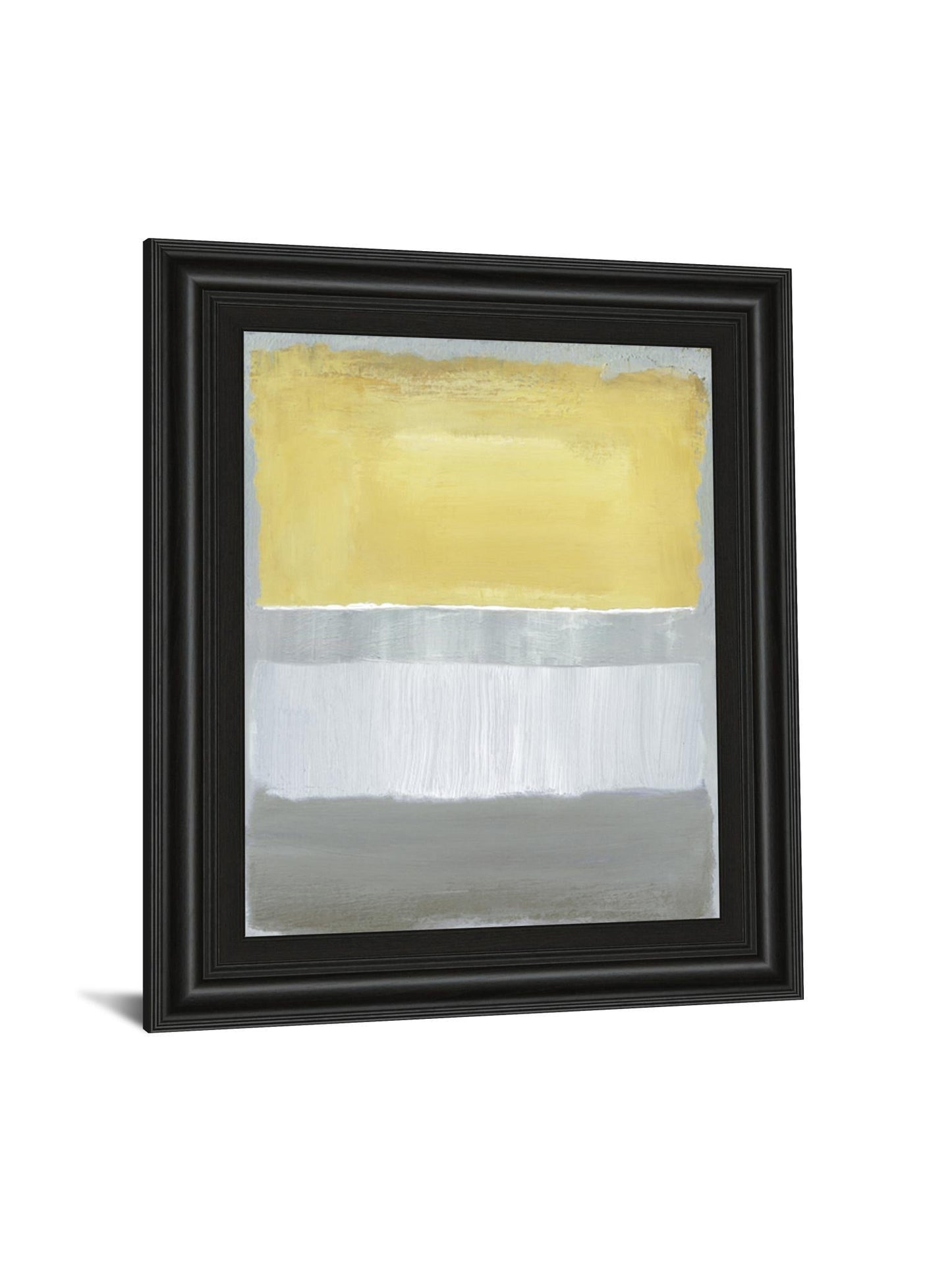 Halflight I By Caroline Gold - Framed Print Wall Art - Yellow Classy Art