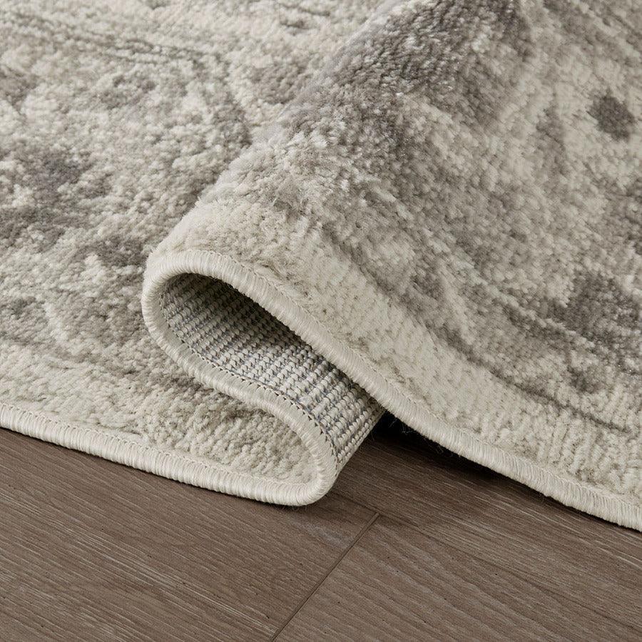 Dakota Runner 2'7"x7' Area Rug Beige & Cream Olliix.com