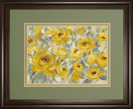 Yellow Roses By Silvia Vassileva - Yellow Classy Art