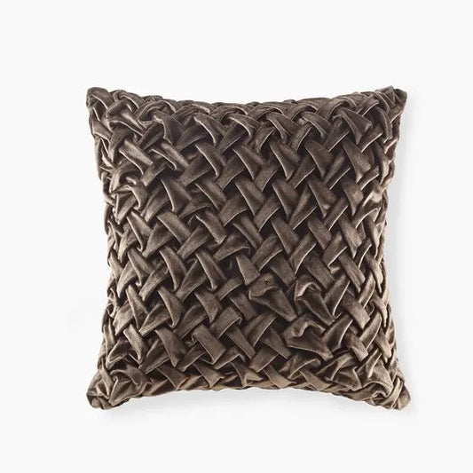 Square Decor Pillow Brown Olliix.com