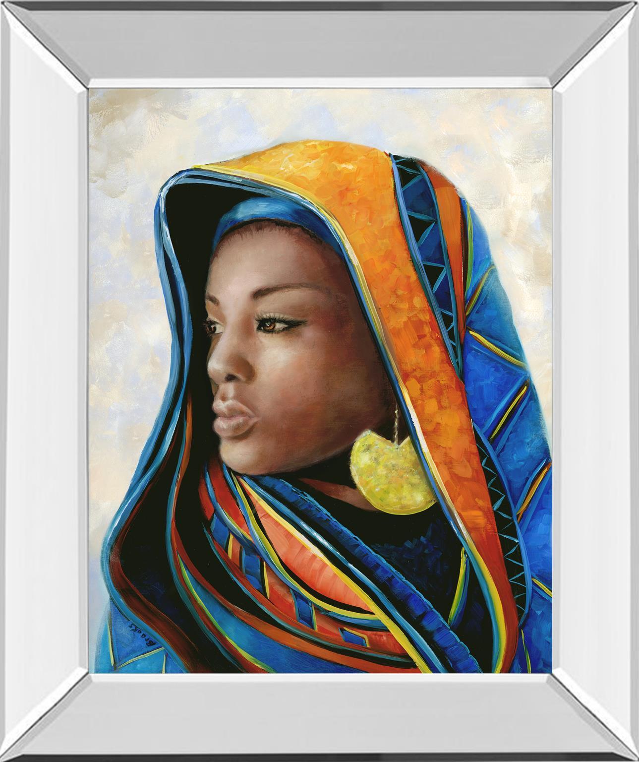 Soulful Beauty II By Donna Brooks - Blue Classy Art