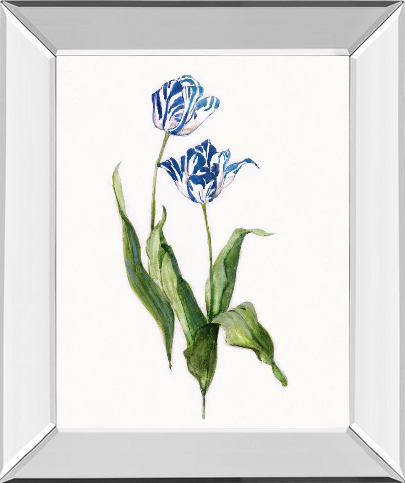 Blue Lively Botanical II By Sally Swatland - Blue Classy Art