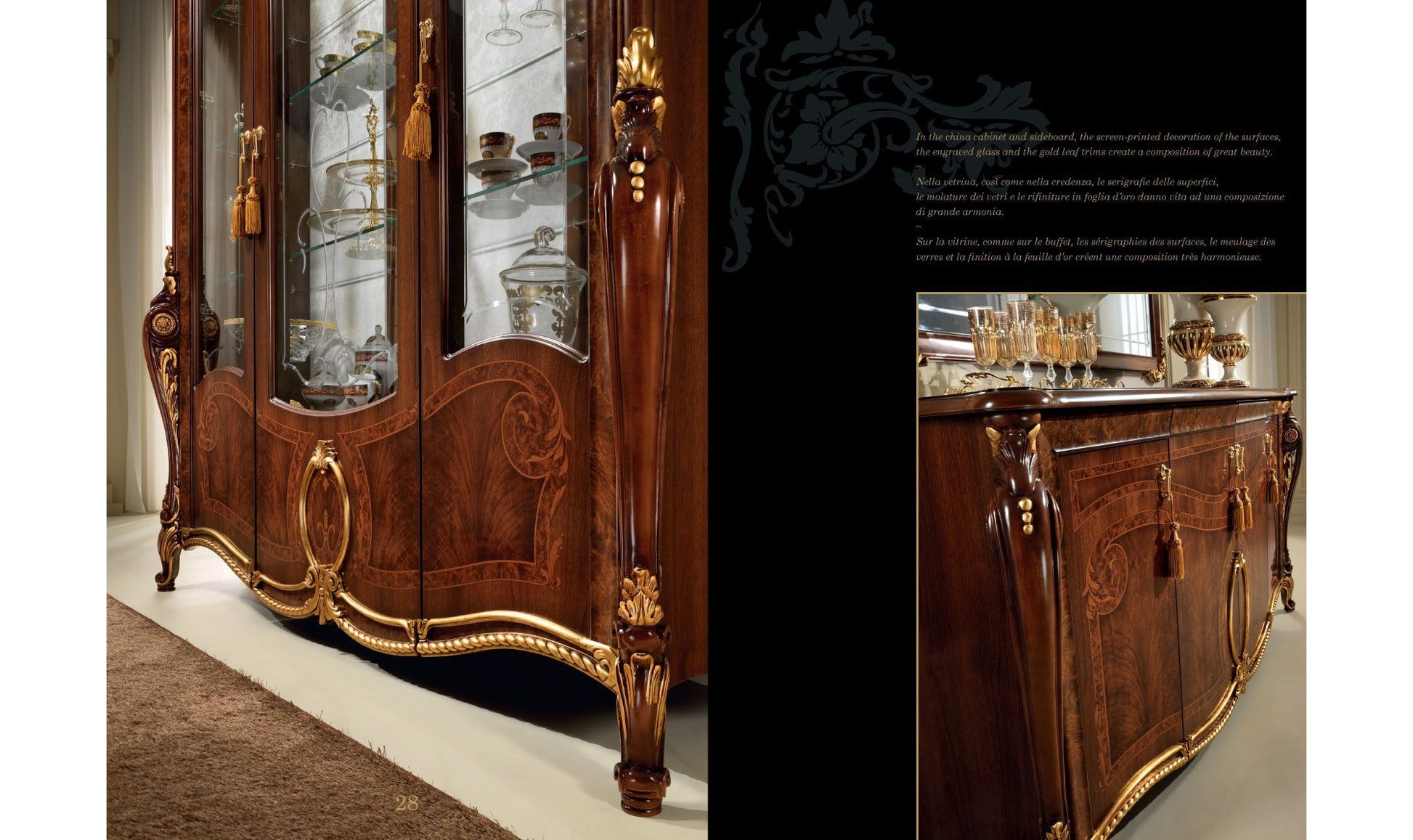 Donatello China Cabinet by ESF Furniture ESF Furniture