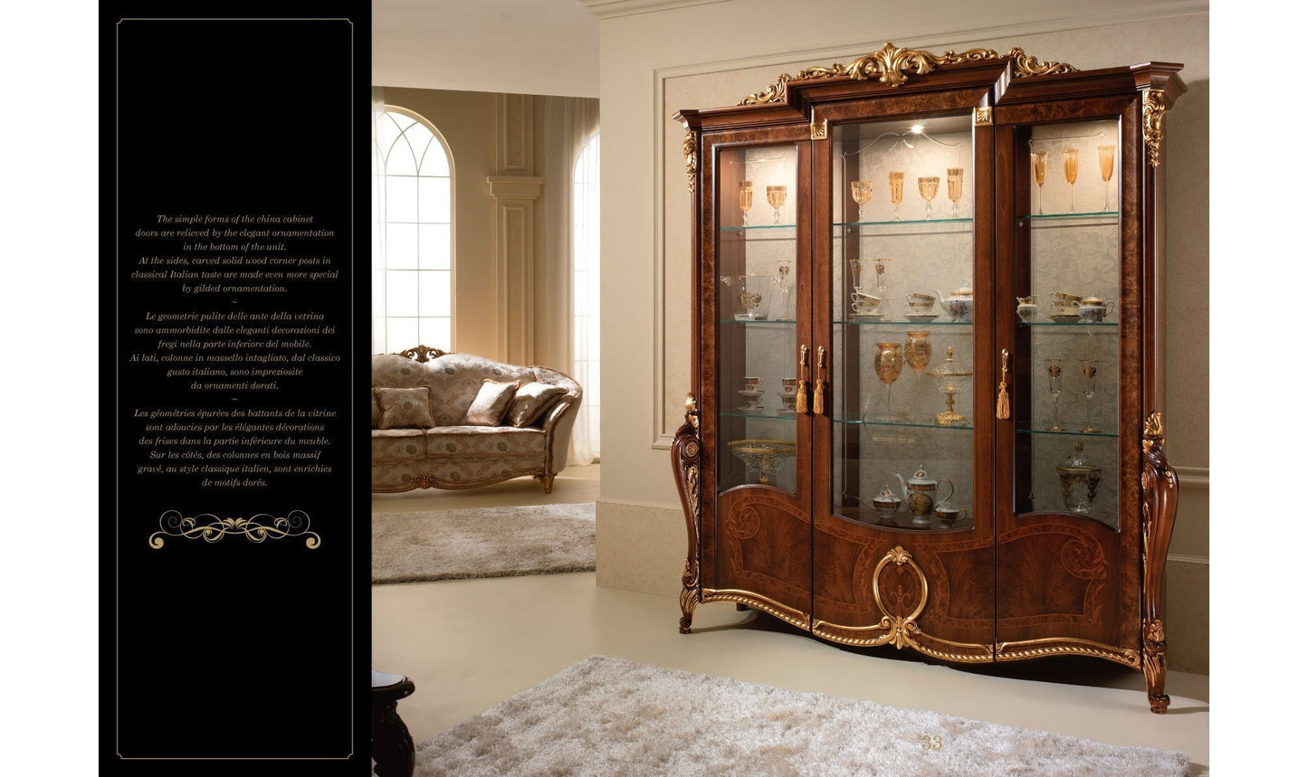 Donatello China Cabinet by ESF Furniture ESF Furniture