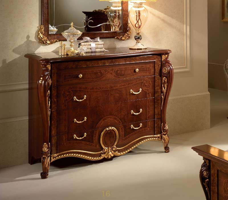 ESF Furniture - Arredoclassic Italy 4 Drawers Dresser - DONATELLODRESSER ESF Furniture