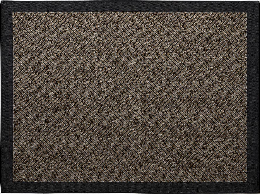 Dover 8x10 Area Rug Natural & Black Olliix.com