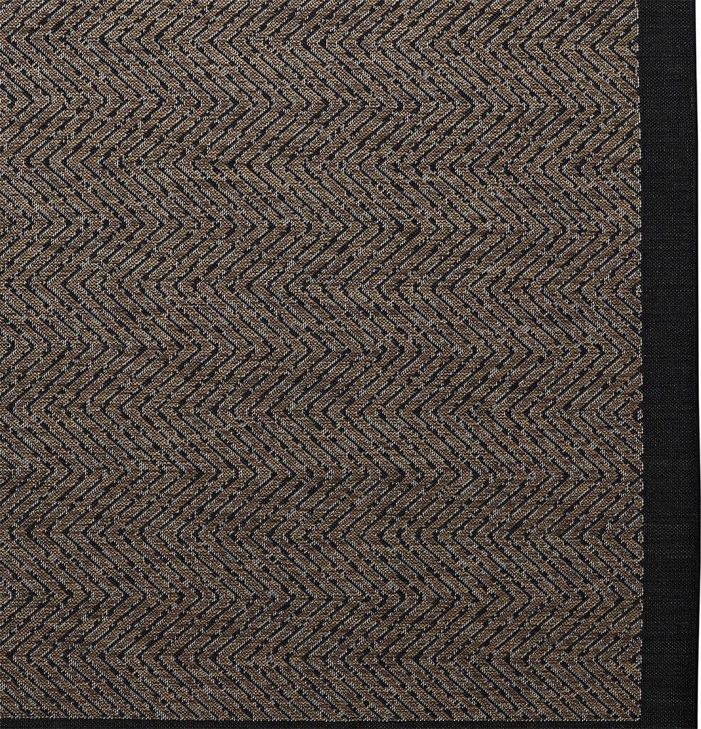 Dover Textured 5 x 7 Rug Natural | Black Olliix.com