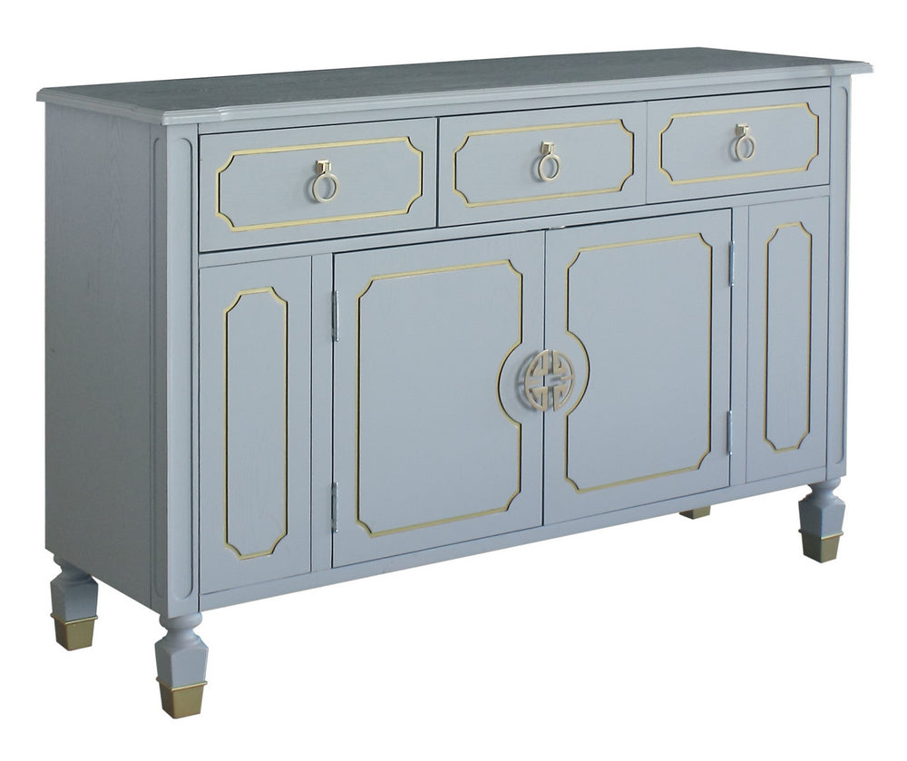 Acme Furniture House Marchese Dresser in Pearl Gray 28865 ACME East