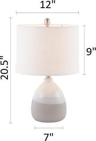 Driggs Table Lamp Gray Olliix.com