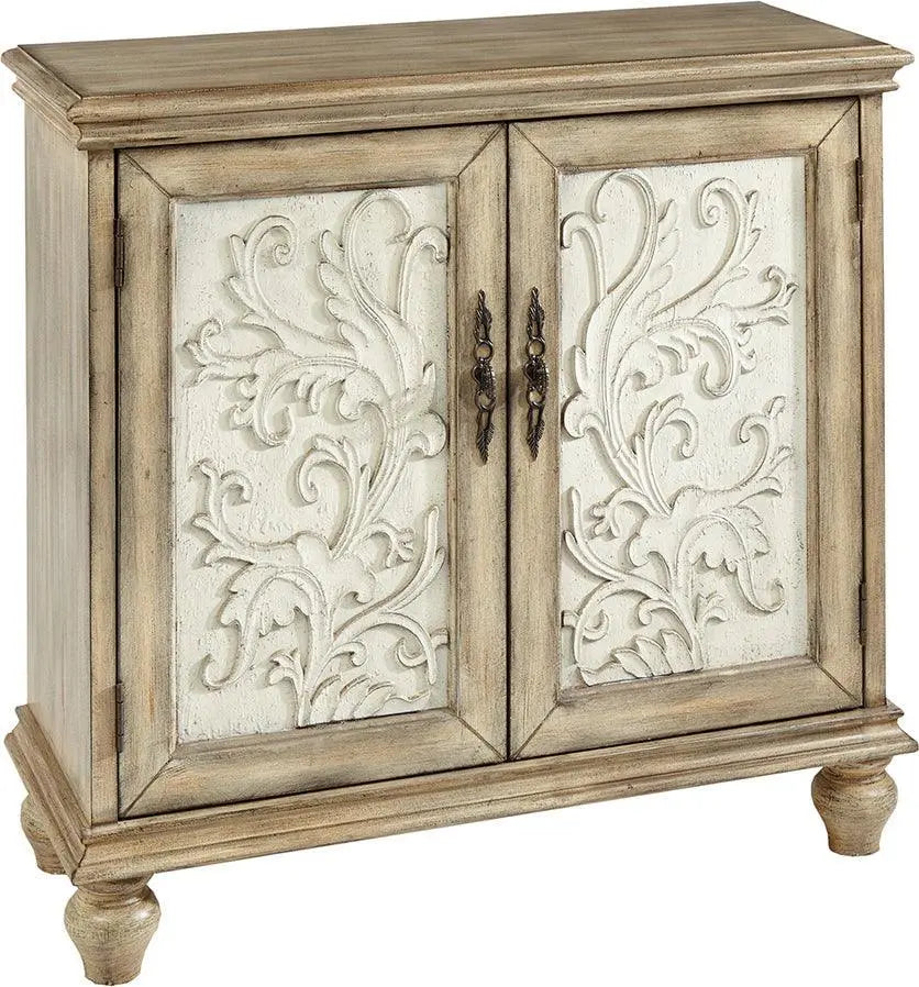 Driscoll 2-Door Cabinet Reclaimed Natural Olliix.com