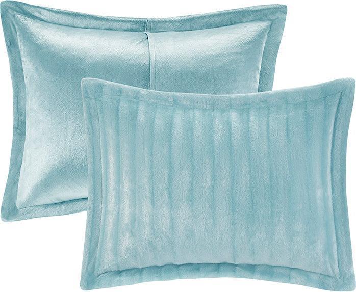 Duke Full/Queen Comforter Mini Set Aqua Olliix.com