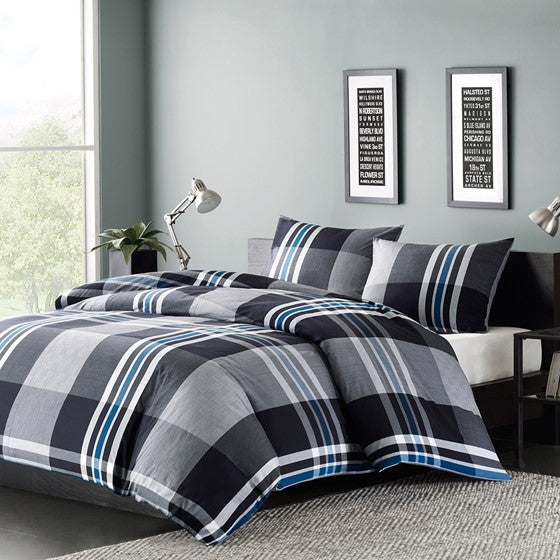 Comforter Mini Set Grey King Olliix.com