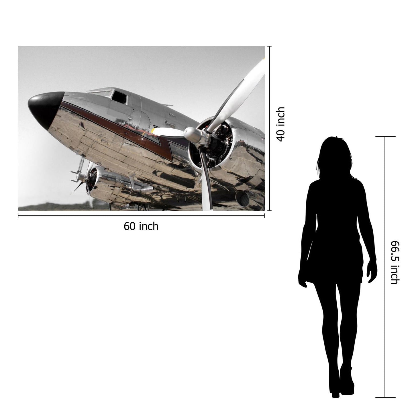 Floating Tempered Glass With Foil Let's Go Travelling - Pearl Silver Classy Art