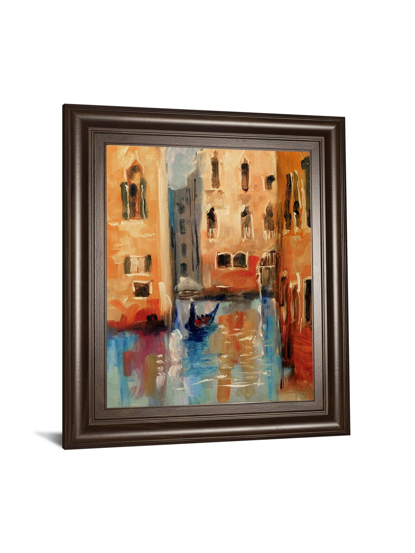 Venice II By Anne Farrall Doyle - Framed Print Wall Art - Light Brown Classy Art