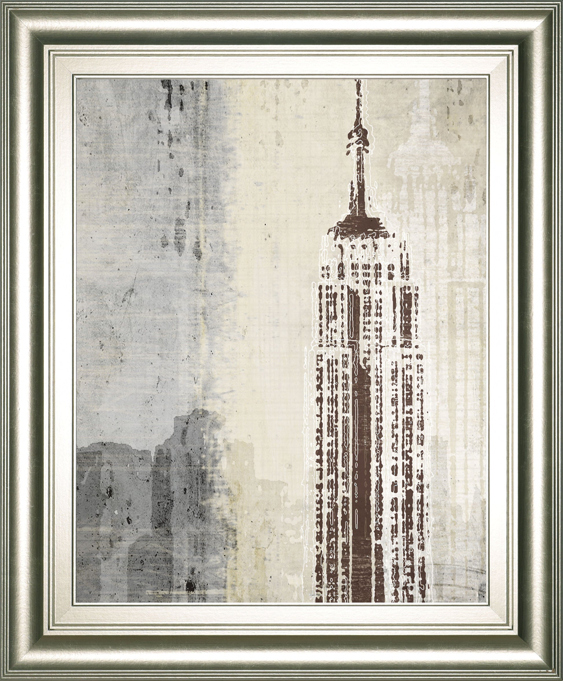 Edifioe II By Venter, T - Framed Print Wall Art - Gray Classy Art