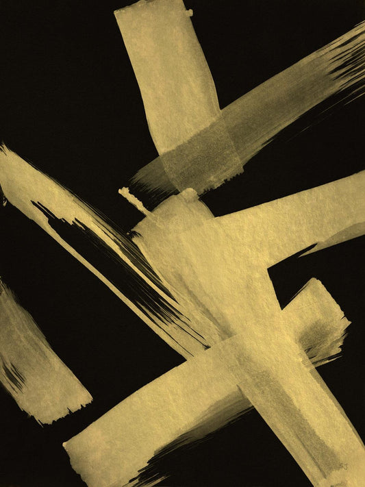 Framed - Gold Magic II By Susan Jill - Gold Classy Art