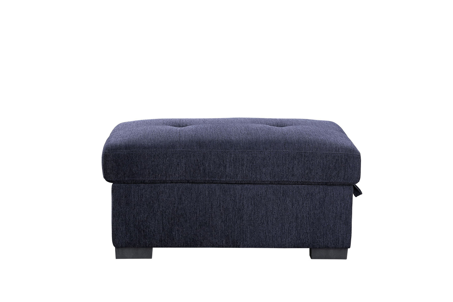 ACME Nekoda Storage Sleeper Sectional Sofa and Ottoman, Navy Blue Fabric 55520 ***(FREE SHIPPING)*** House to Home Furnishings LLC